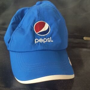 Nike Blue PEPSI Logo adjustable Cap EUC